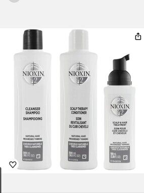 Nioxin Hair System Kit #2 3 Piece Set